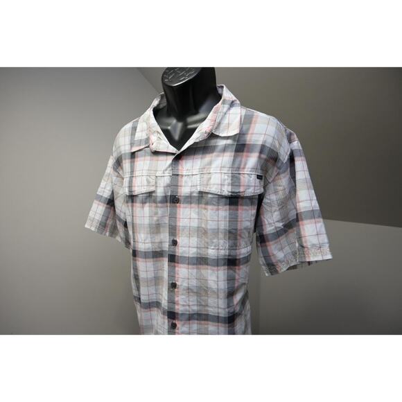Columbia Other - Columbia Omni-Shade Vented Fishing Shirt Plaid Short Sleeve Camping Mens XL